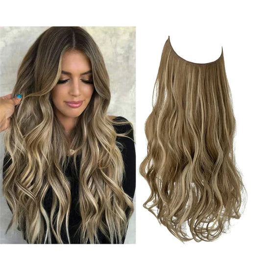 Invisible Halo Hair Extensions