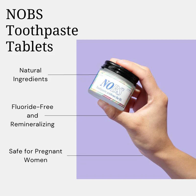 Fluoride-Free Toothpaste Tablets